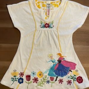 Disney Frozen swim cover-up 5/6